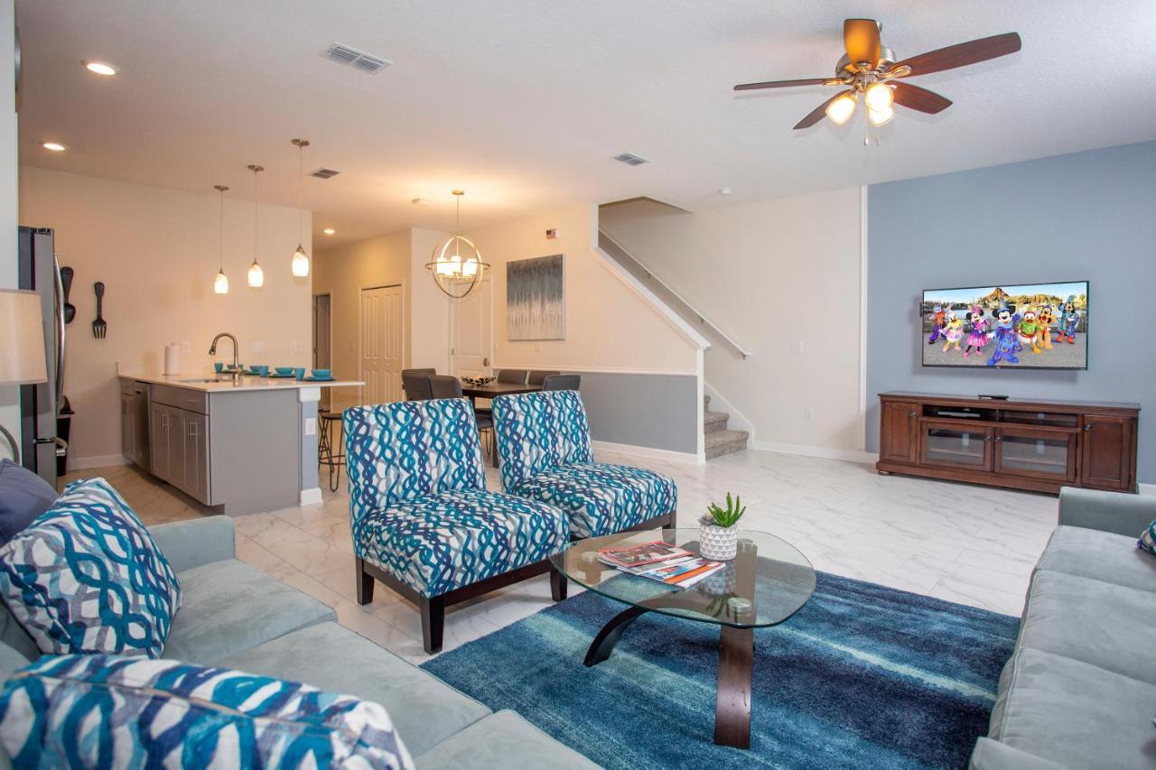 Wonderful 5 Bedroom W/ Pool Close To Disney 4801 キシミー エクステリア 写真