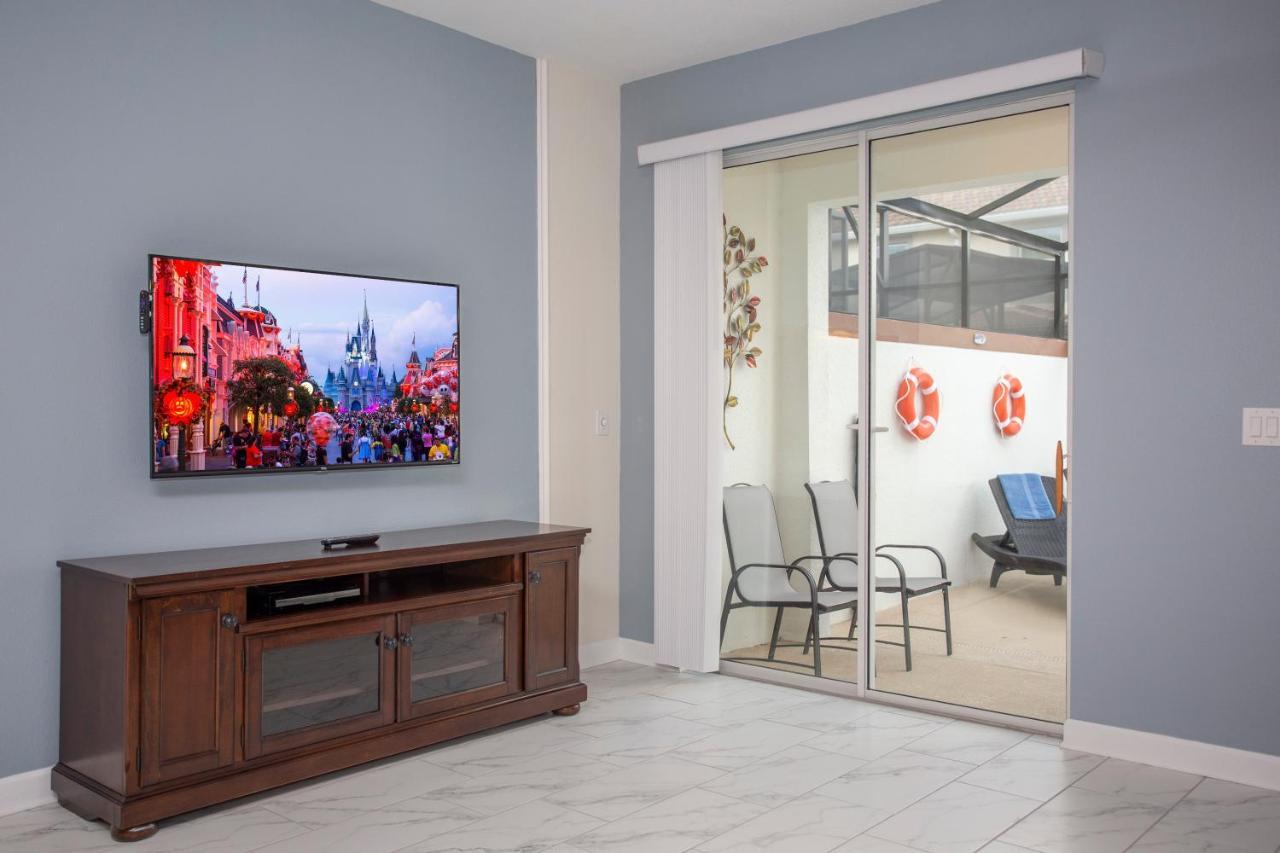 Wonderful 5 Bedroom W/ Pool Close To Disney 4801 キシミー エクステリア 写真