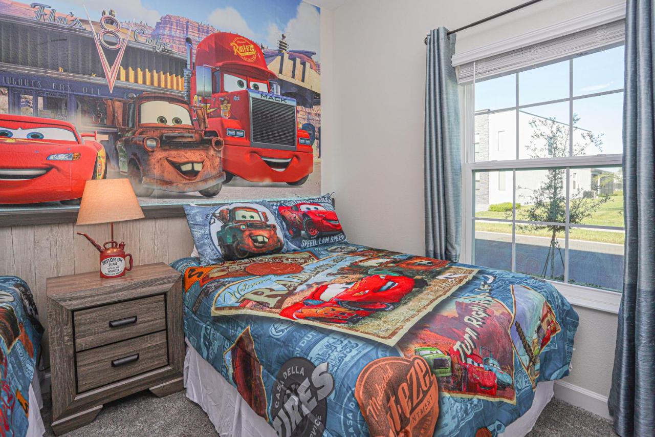 Wonderful 5 Bedroom W/ Pool Close To Disney 4801 キシミー エクステリア 写真
