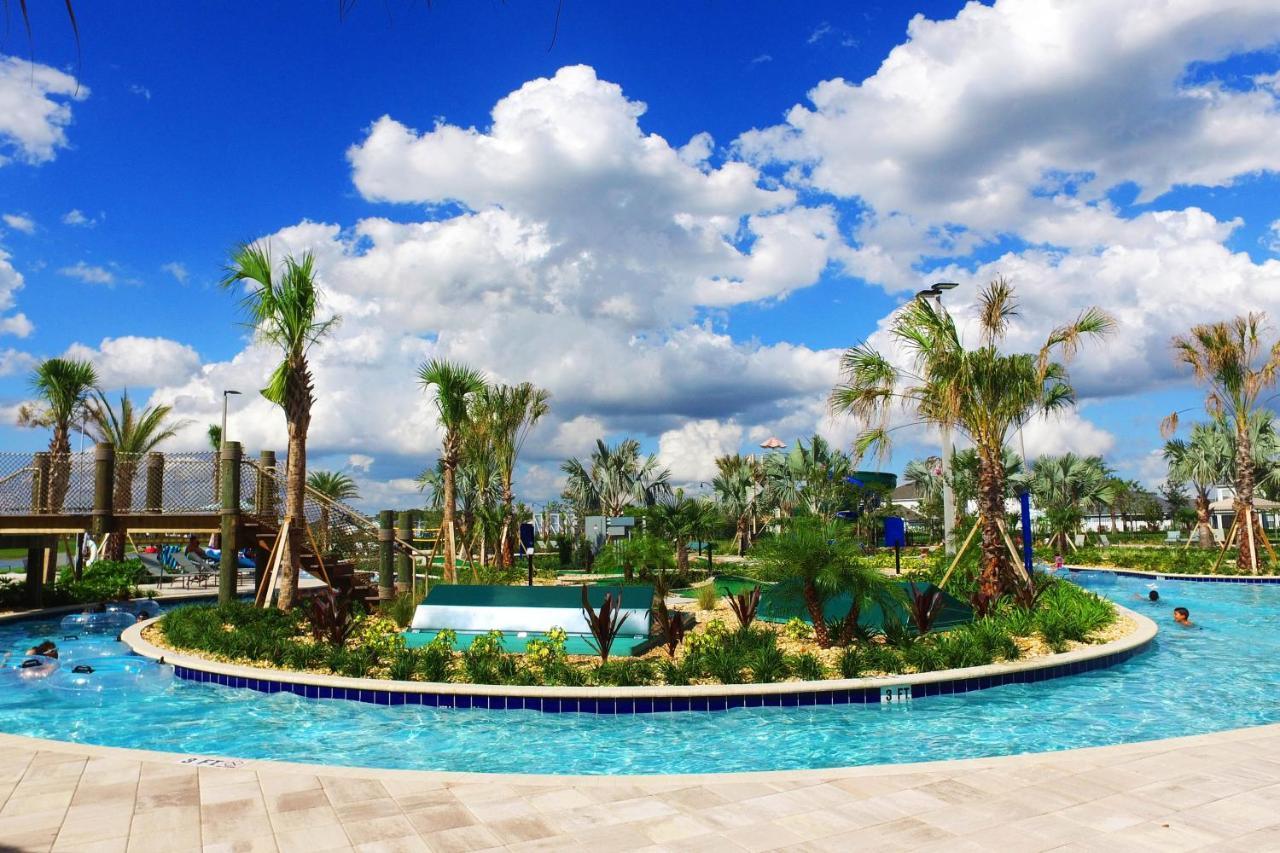Wonderful 5 Bedroom W/ Pool Close To Disney 4801 キシミー エクステリア 写真