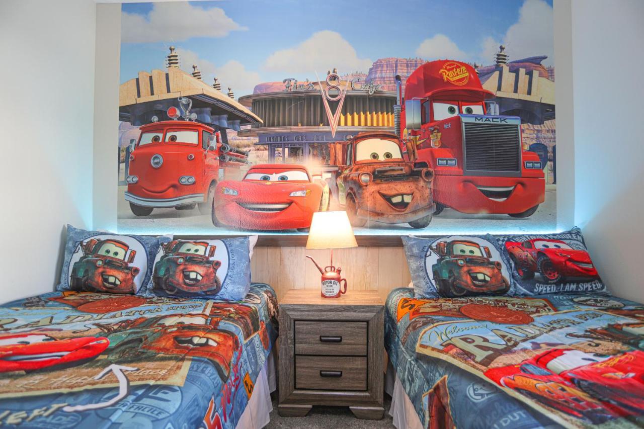 Wonderful 5 Bedroom W/ Pool Close To Disney 4801 キシミー エクステリア 写真