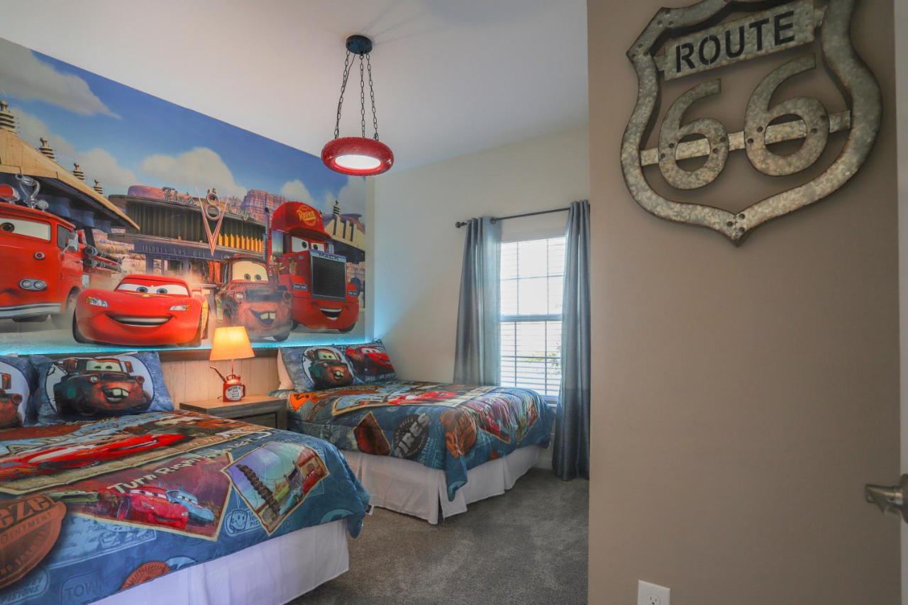 Wonderful 5 Bedroom W/ Pool Close To Disney 4801 キシミー エクステリア 写真