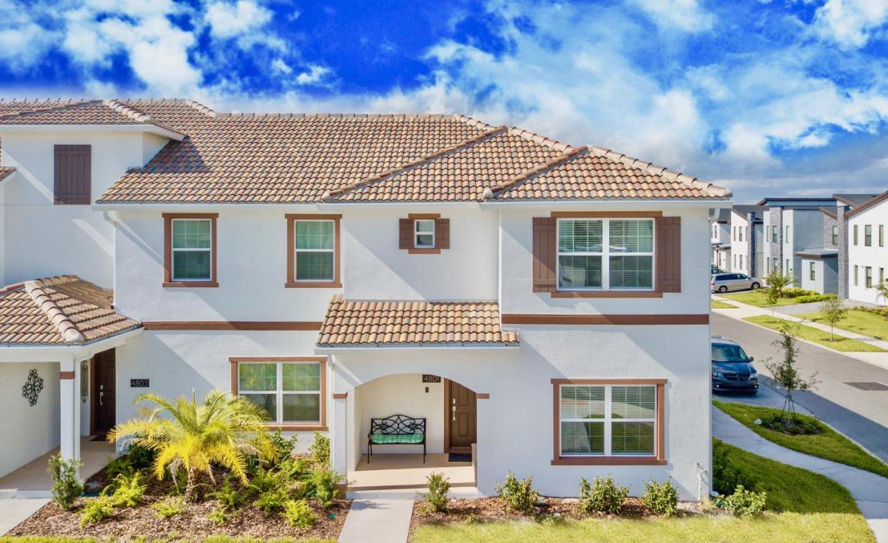 Wonderful 5 Bedroom W/ Pool Close To Disney 4801 キシミー エクステリア 写真