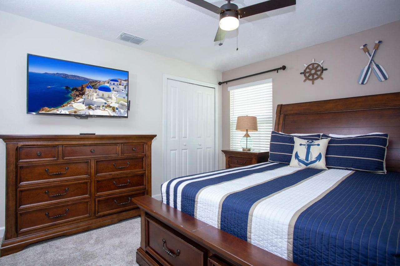 Wonderful 5 Bedroom W/ Pool Close To Disney 4801 キシミー エクステリア 写真