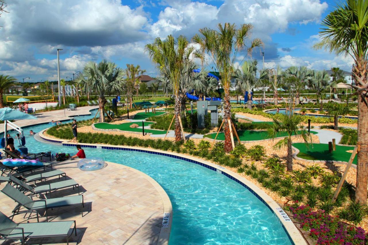 Wonderful 5 Bedroom W/ Pool Close To Disney 4801 キシミー エクステリア 写真