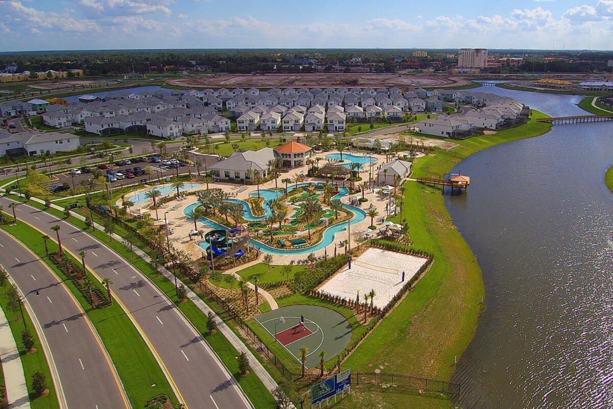 Wonderful 5 Bedroom W/ Pool Close To Disney 4801 キシミー エクステリア 写真