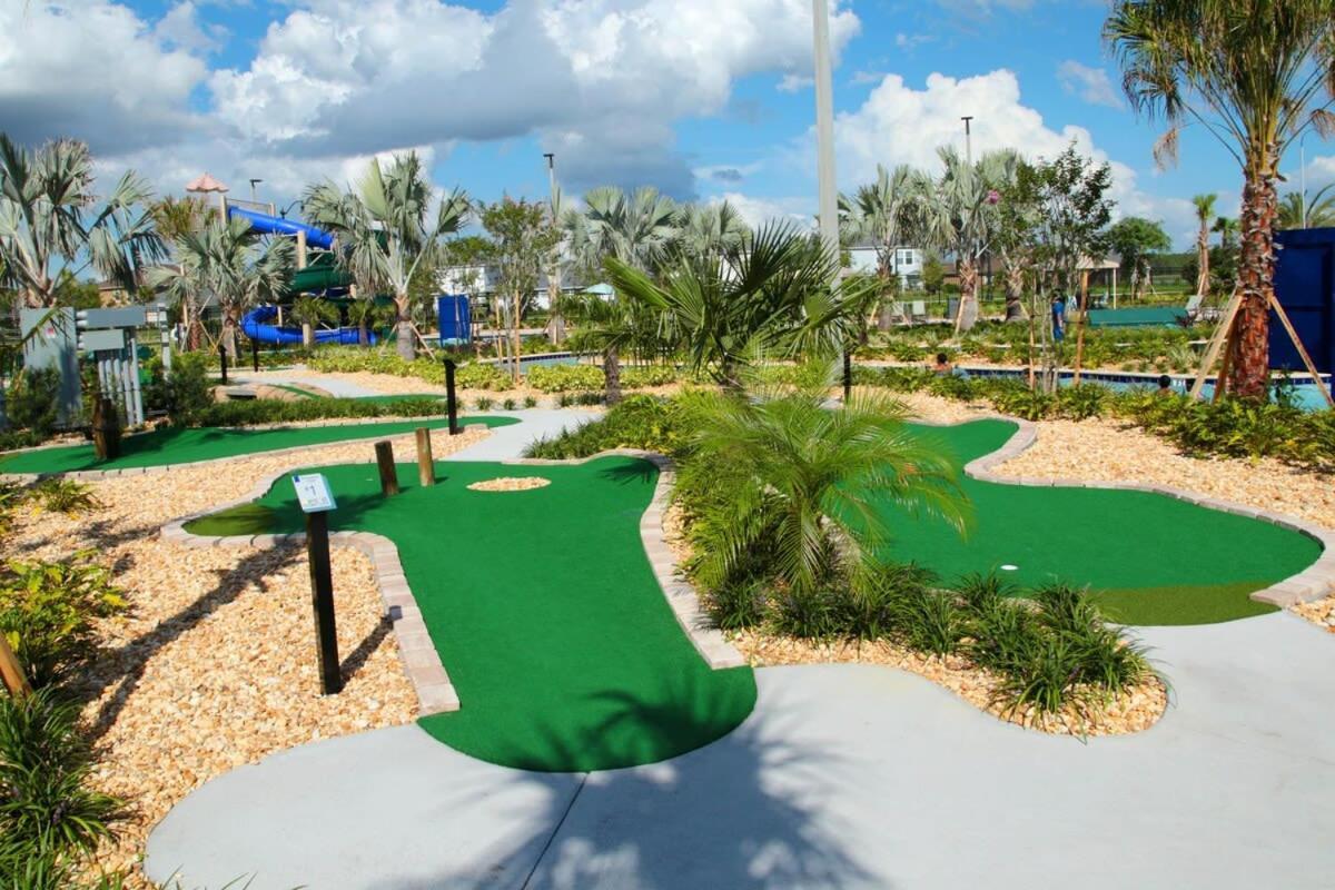 Wonderful 5 Bedroom W/ Pool Close To Disney 4801 キシミー エクステリア 写真