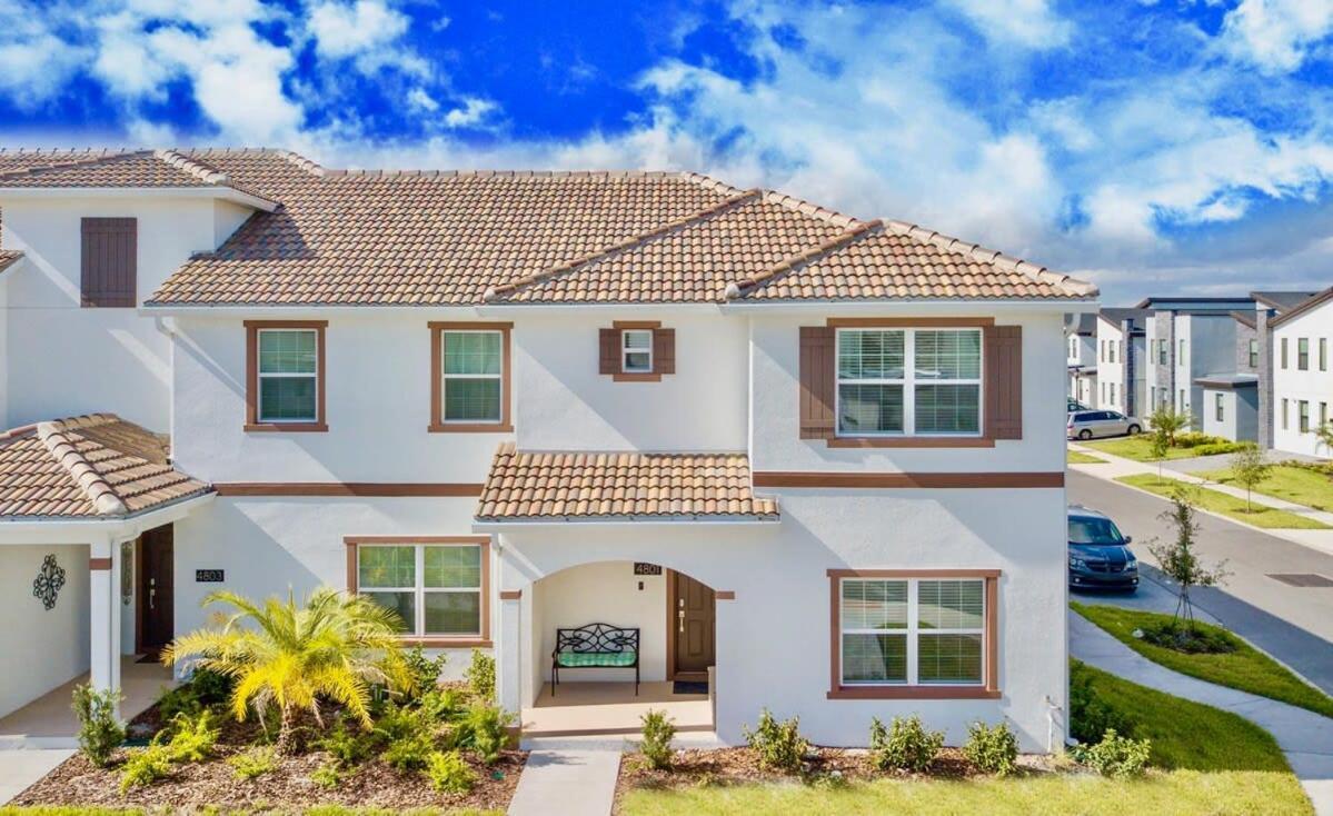 Wonderful 5 Bedroom W/ Pool Close To Disney 4801 キシミー エクステリア 写真