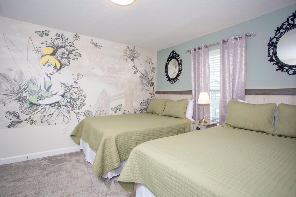 Wonderful 5 Bedroom W/ Pool Close To Disney 4801 キシミー エクステリア 写真