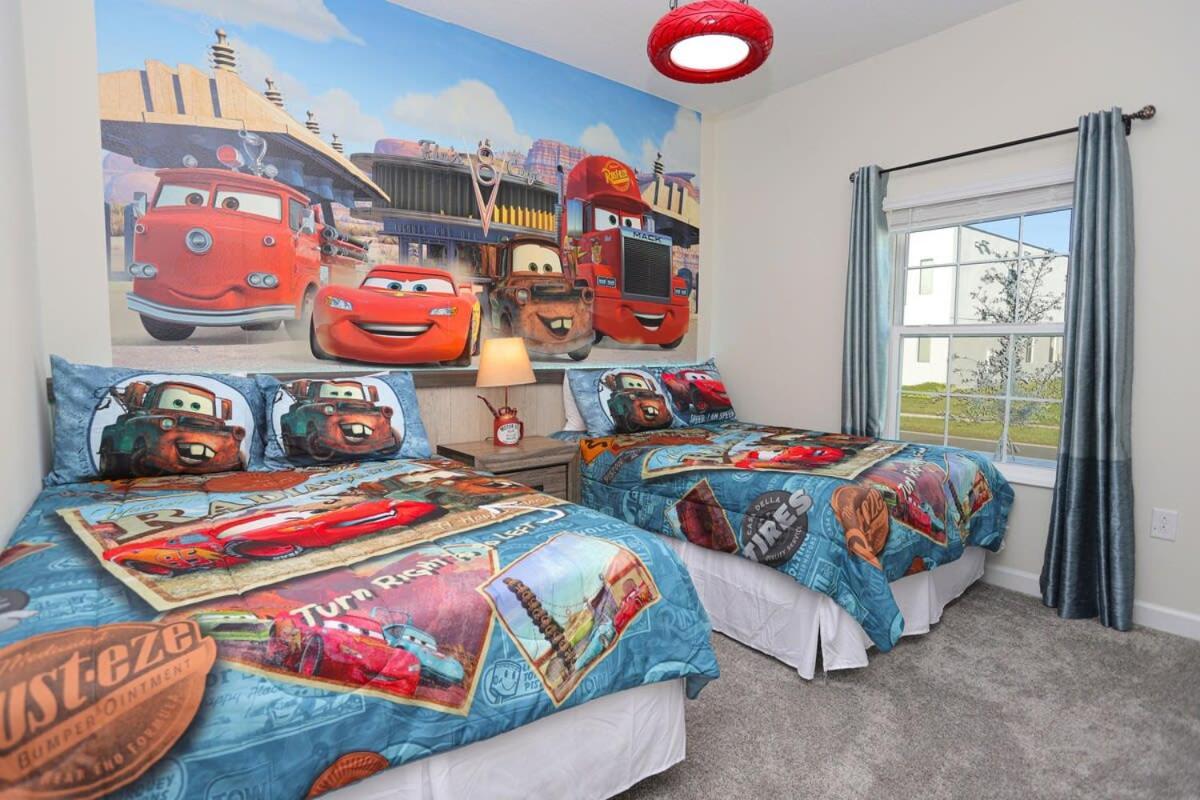 Wonderful 5 Bedroom W/ Pool Close To Disney 4801 キシミー エクステリア 写真
