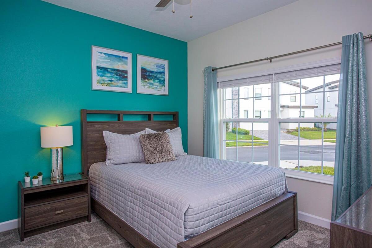 Wonderful 5 Bedroom W/ Pool Close To Disney 4801 キシミー エクステリア 写真