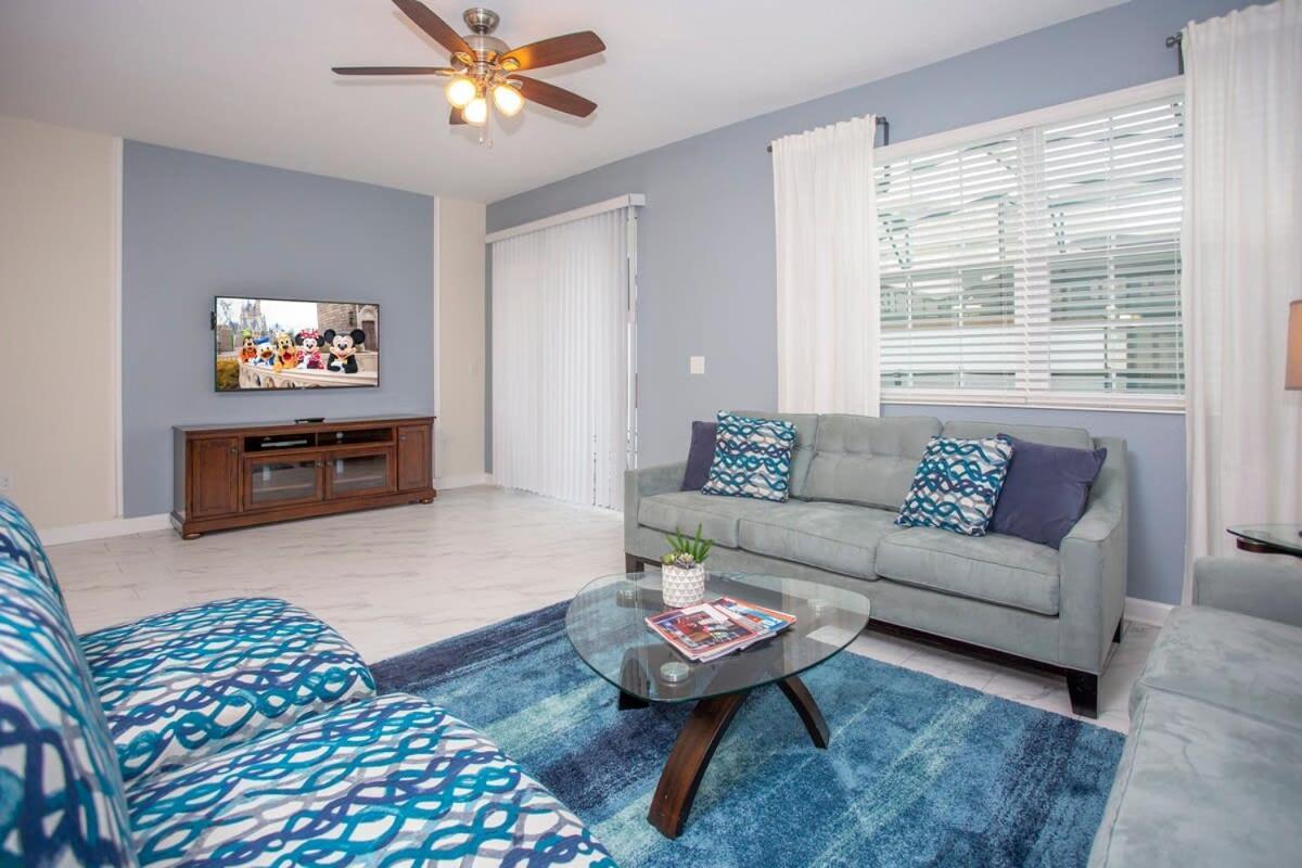 Wonderful 5 Bedroom W/ Pool Close To Disney 4801 キシミー エクステリア 写真